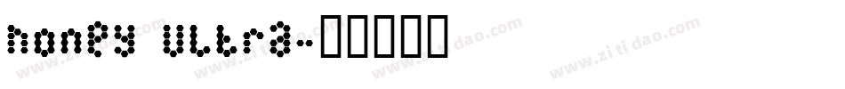 honey Ultra字体转换